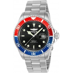 Watch Invicta 23384 Men Pro Diver 43mm Stainless Steel Quartz , Silver, Silver/Green