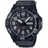 Watch Casio MRW-210HB-1BVCF Men Quartz Nylon Strap, Black, 28.4 Casual (Model: MRW-210HB-1BVCF)