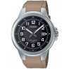 Watch Casio MTP-E190-1BVCF Men Stainless Steel Quartz Resin Strap, Khaki, 24 Casual (Model: MTP-E190-1BVCF)
