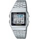 Watch Casio Men Classic A500WA-1 Silver Stainless-Steel Quartz