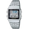 Watch Casio Men Classic A500WA-1 Silver Stainless-Steel Quartz