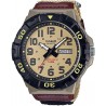 Watch Casio MRW-210HB-5BVCF Men Quartz Nylon Strap, Khaki, 28.4 Casual (Model: MRW-210HB-5BVCF)