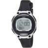 Reloj Casio LW-203-1A Ladies Boys Black Silver Resin Strap Digital LW-203 New