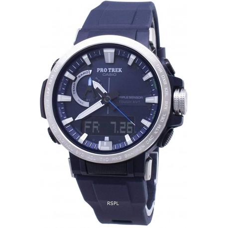 Watch Casio Pro Trek Alarm World Time Quartz Analog-Digital Men PRW-60-2ADR