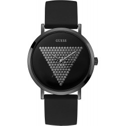 Watch Guess Imprint Quartz Black Dial Men W1161G2