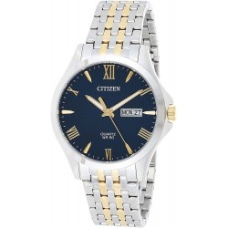Watch Citizen Quartz Blue Dial Two-Tone Men BF2024-50L