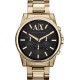 Watch Armani Exchange Men Gold Chronograph Bracelet Wat