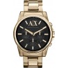 Watch Armani Exchange Men Gold Chronograph Bracelet Wat
