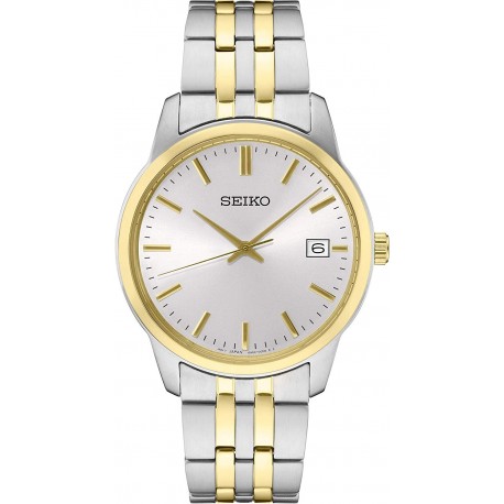 Watch Seiko Men Two Tone Date SUR402