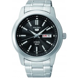 Watch Seiko Men 5 Automatic SNKM87K Silver Stainless-Steel