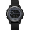 Watch Reebok Mode Sport Black Men , 43mm case, face, ABS PU Strap, Grey/Black dial (RD-MOS-L9-PBPB-B4)