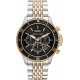 Watch Michael Kors MK8872 Men Bayville Quartz with Stainless Steel Strap, Two-Tone, 22