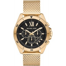 Watch Michael Kors MK8867 Men Brecken Quartz with Stainless Steel Strap, Gold, 22