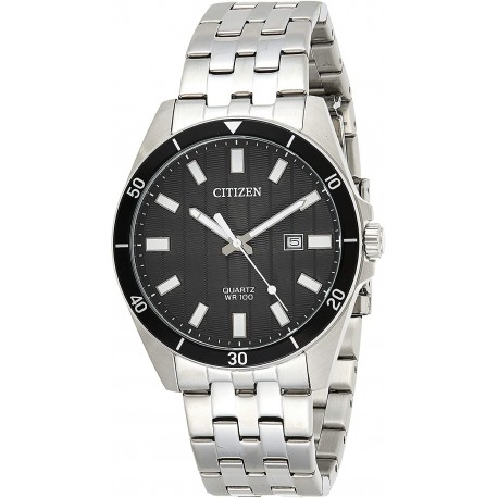 Watch Citizen BI5050-54E Men Quartz Silver Stainless-Steel Japanese Fashion