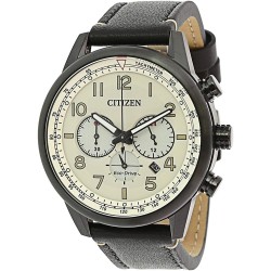 Watch Citizen Eco-Drive Men CA4425-10X Black Leather Fashion