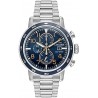 Watch Citizen CA0647-52L Men Eco-Drive Stainless Steel Blue Dial Chrongraph