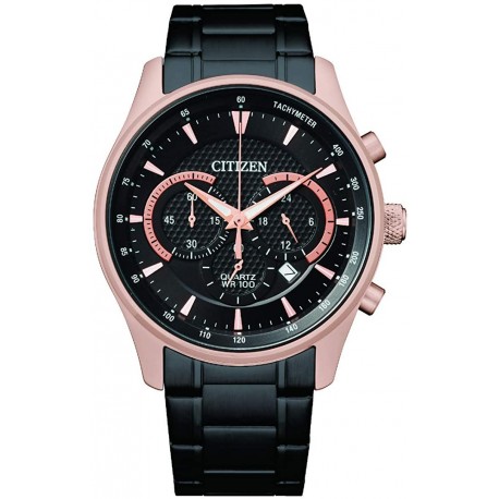 Watch Citizen AN8196-55E Chronograph Quartz Black Dial Men