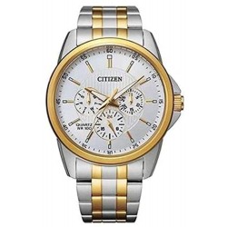Watch Citizen ag8344-57b Chronograph Quartz Silver Dial Men