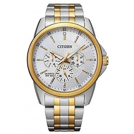 Watch Citizen ag8344-57b Chronograph Quartz Silver Dial Men