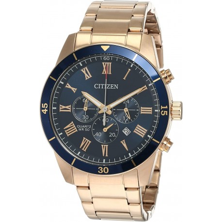 Watch Citizen AN8169-58L Chronograph Quartz Blue Dial Men