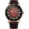 Watch Citizen AW0079-13X Orange Dial Brown Leather Men