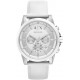 Watch Armani AX1325 Exchange Outerbanks Analog-Quartz with Silicone Strap, White, 22 (Model: AX1325)