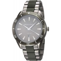 Watch Armani AX1833 Exchange Men Three-Hand Date Gunmetal-Tone Stainless Steel