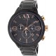 Watch Armani AX1350 Exchange Atlc Chronograph Black Dial Ion-Plated Men