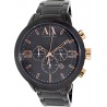 Watch Armani AX1350 Exchange Atlc Chronograph Black Dial Ion-Plated Men