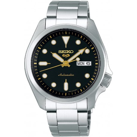 Watch Seiko SRPE57K1 5 Sports Automatic 100m Black Dial