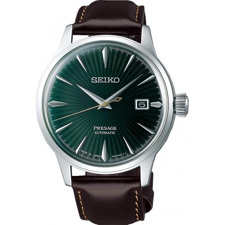 Watch Seiko SRPD37J1 presage Men Analog Automatic with Leather Bracelet