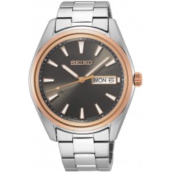 Watch Seiko SUR344P1 Neo Classic Quartz Black Dial Men