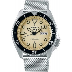 Watch Seiko SRPD67 5 Sports Men Silver-Tone 42.5mm Stainless Steel