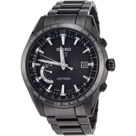 Watch Seiko SBXB089 Astron SSE089J1 Man Black Titanium Chronograph