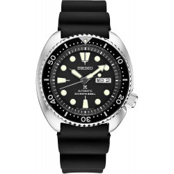 Watch Seiko SRPE93 Prospex Men Black 45mm Stainless Steel