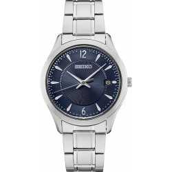 Watch Seiko SUR419 Essential Stainless Steel Blue Dial Men