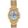 Watch Seiko SNKK74 Men Gold Plated Stainless Steel Analog with Silver Dial