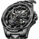 Reloj 3178 OUPINKE Swiss Skeleton for Hombre Automatic Mechanical Tungsten Steel Sapphire Crystal Luxury Dress Wrist Waterproof Luminous