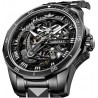 Reloj 3178 OUPINKE Swiss Skeleton for Hombre Automatic Mechanical Tungsten Steel Sapphire Crystal Luxury Dress Wrist Waterproof Luminous
