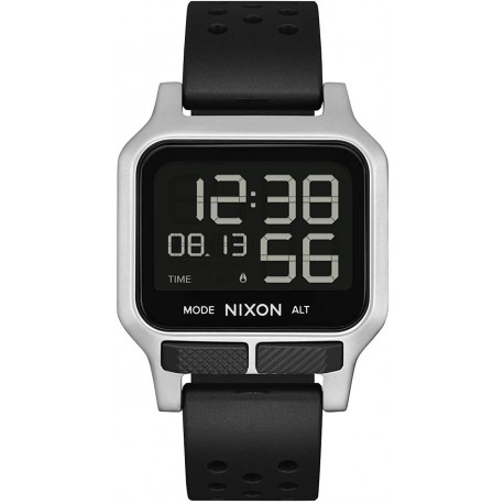 Watch Nixon A1320 Heat A1320-100M Water Resistant Men Ultra Thin Digital Sport (38mm Face, 20mm PU/Rubber/Silicone Band)