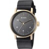 Watch Nixon Stark Leather A1194-100m Water Resistant Men Analog Classic (42mm Face, 22mm Band)