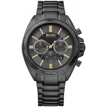 Watch Hugo Boss 1513277 Black Men Driver Chronograph ,