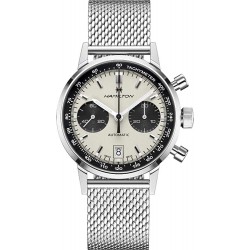 Watch Hamilton H38416111 American Classic Chronograph Automatic White Dial Men