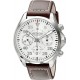 Watch Hamilton H64666555 Men Khaki Aviation Stainless Steel Automatic with Brown Leather Band