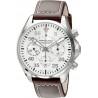 Watch Hamilton H64666555 Men Khaki Aviation Stainless Steel Automatic with Brown Leather Band