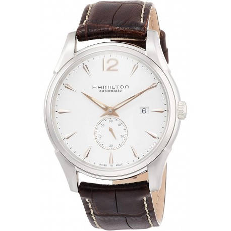 Watch Hamilton H38655515 Men Jazzmaster Slim White Dial
