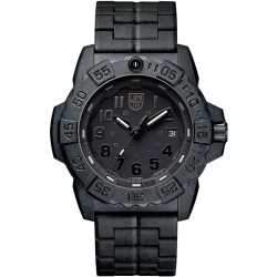 Watch Luminox XS.3502.BO.L Navy Seal Men Black Out (XS.3502.BO.L / 3500 Series): 200 Meter Water Resistant + Light Weight Carbon Case and Band Cons