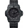 Watch Luminox XS.3502.BO.L Navy Seal Men Black Out (XS.3502.BO.L / 3500 Series): 200 Meter Water Resistant + Light Weight Carbon Case and Band Cons