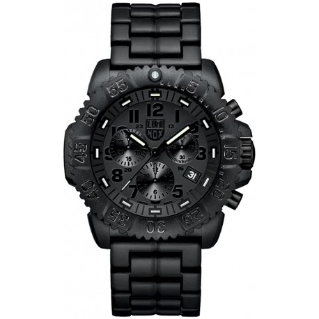 Watch Luminox 3082.BO Men Colormark Chronograph Analog Display Quartz Black