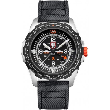 Watch Luminox XB.3761 Bear Grylls Air Series GMT Swiss Made Black